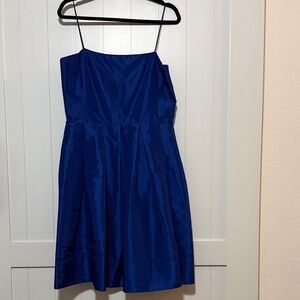 American Living Blue Satin Dress